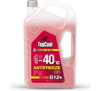 Охлаждающая жидкость TOPCOOL Antifreeze Х cool -40 C розовый G12+, 5л Z0032