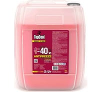 Охлаждающая жидкость TOPCOOL Antifreeze Х cool -40 C розовый G12+, 10 л Z0033