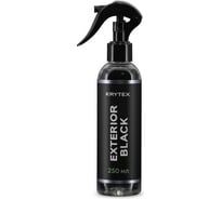 Профессиональный чернитель шин и пластика KRYTEX EXTERIOR BLACK, жидкая резина, 250мл. EXTERIOR BLACK 250мл EXTERIOR BLACK 250мл