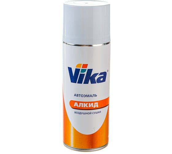 Автоэмаль алкид воздушной сушки VIKA черная 601, 520 мл 18-000041
