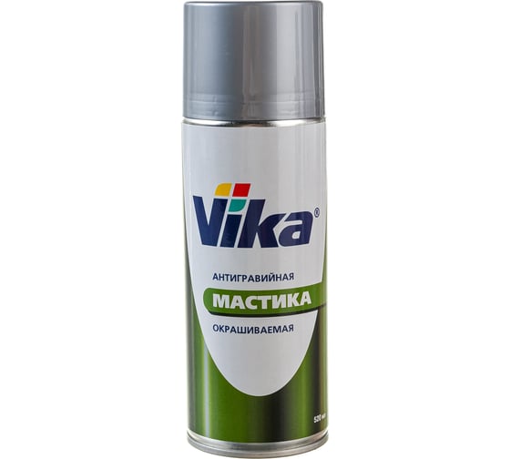 Антигравийная окрашиваемая мастика VIKA cерая, 520 мл 18-000030 1