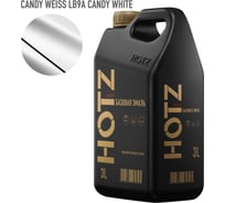 Базовая эмаль Volkswagen/Skoda Candyweiss LB9A / LB9A Candy white, 3 литра HOTZ Краска автомобильная, базисная под лак 4673755224920