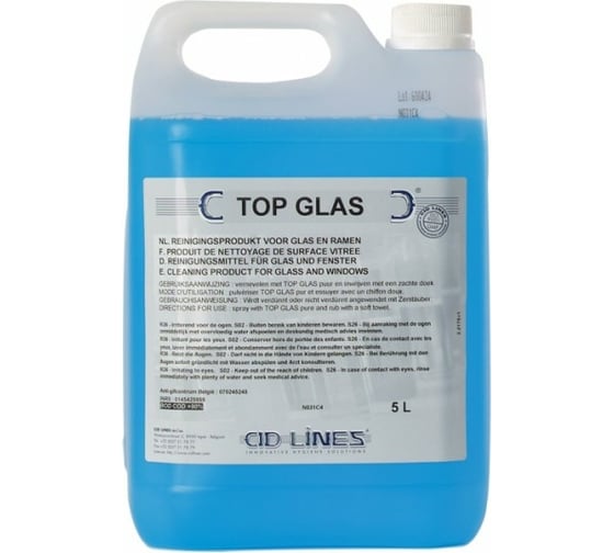 Очиститель стекол, зеркал, пластика и хрома Kenotek Top Glas, 5 л 052481 1