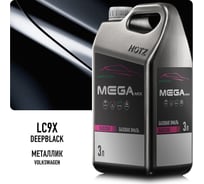 Базовая эмаль Volkswagen/Skoda Deepblack LC9X 3 литра Megamix Краска автомобильная, базисная под лак 4673755225798