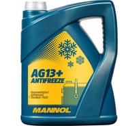 Концентрат охлаждающей жидкости MANNOL ANTIFREEZE ADVANCED AG13+ желтый, 5 л 41145