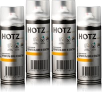 Чернитель резины для шин и пластика HOTZ Комплект Чернитель: 520 мл - 4 шт., 4673755225996