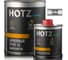 Грунт акриловый автомобильный HOTZ 2К, НАПОЛНИТЕЛЬ 5:1, Светло-серый, Комплект (грунт: 1 л. + отвердитель: 200 мл), 4673755224418 1