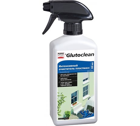 Интенсивный очиститель пластмасс Glutoclean 500 мл М 036601092
