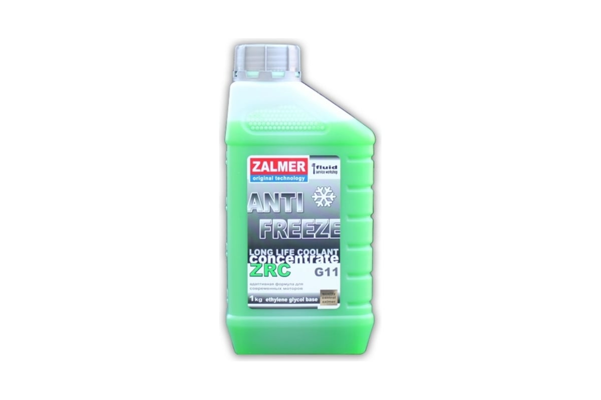  ZALMER Antifreeze ZRC G11 зеленый 1кг ZR01G001 - выгодная .