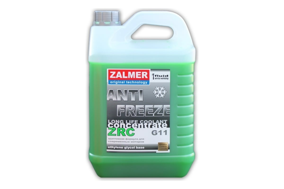  ZALMER Antifreeze ZRC G11 зеленый 5 кг ZR01G005 - выгодная .
