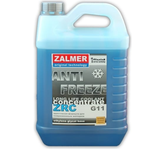 Концентрат ZALMER Antifreeze ZRC G11 синий 5кг ZR01L005 1