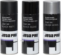 Краска BR black Jeta PRO чёрная матовая, BR black mat 0.4л 5581 mat