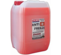 Антифриз ZALMER Antifreeze ZR4000 LLC G12+ красный -40С 20кг нетто ZR40R020 20420440