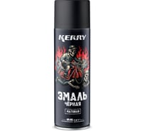 Эмаль KERRY черная матовая KC-612