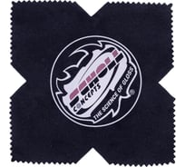 Мягкая салфетка SCHOLL Concepts C-ROCK черная, 20х20 см, для работы с керамическим покрытием 22483