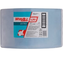 Протирочный материал Kimberly-Clark WypAll L20 рулон Jumbo сверхширокий, синий 7317