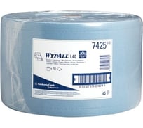 Протирочный материал Kimberly-Clark WypAll L30 рулон Jumbo, синий 7425