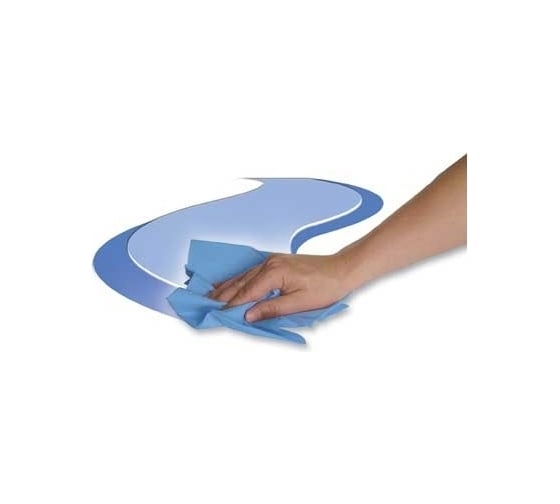 Протирочный материал Kimberly-Clark WypAll L30 рулон Jumbo, синий 7425