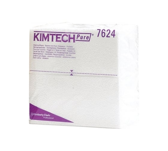 Протирочные салфетки Kimberly-Clark KIMTECH PURE сложенные в 1/4, белый 7624 1