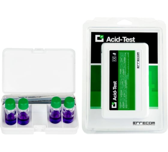 Тест на определение уровня кислоты ERRECOM RK1349.S1 1