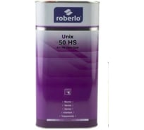Лак ROBERLO 2K UNIX 50HS акриловый, 2:1, 5л (БЕЗ ОТВЕРДИТЕЛЯ) 600517