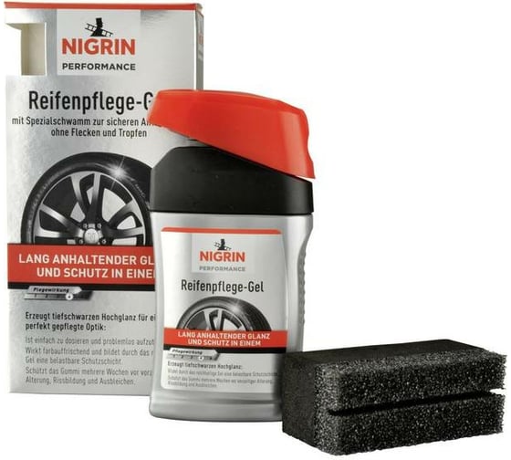 Средство по уходу за шинами с губкой NIGRIN BLACK LABEL 72929 1