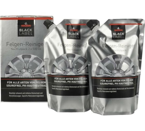 Очиститель дисков NIGRIN Black Label 2x500 мл 72061 1