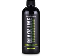 Шампунь для ручной мойки автомобиля Shine systems BLACK LINE SlideShampoo Apple, 400 мл Shine Systems (Запах Яблока) SSBL988