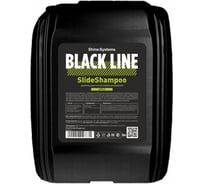 Шампунь для ручной мойки автомобиля Shine systems BLACK LINE SlideShampoo Apple, 5 л SSBL989