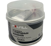Шпатлевка с углеродным волокном POLFILL 500 г 13-000011