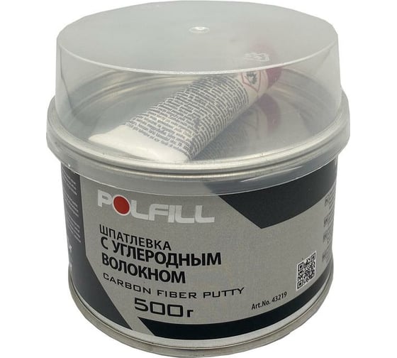 Шпатлевка с углеродным волокном POLFILL 500 г 13-000011 1