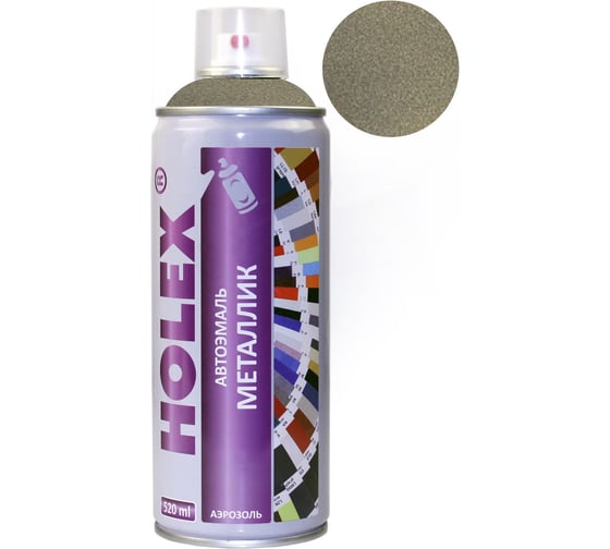 Автоэмаль HOLEX 383 Ниагара металлик аэрозоль 520мл HAS-3716