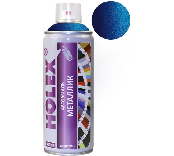 Автоэмаль HOLEX 412 Регата металлик аэрозоль 520мл HAS-4638