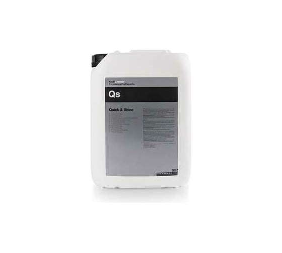 Средство для очистки ЛКП, стекла, пластика, хрома Koch Chemie 168010 QUICK&SHINE 10 л 007064 1