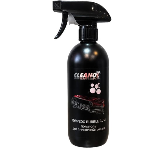 Полироль для приборной панели CLEANOL TORPEDO BUBBLE GUM флакон 500 мл 0.500/0012