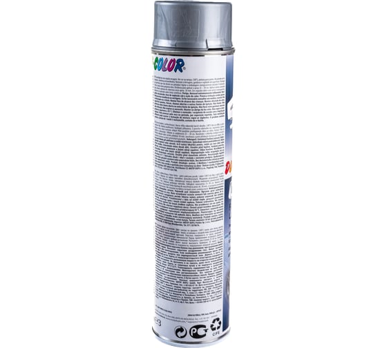 Эмаль для дисков DUPLI COLOR серебристая 0,6л 693823
