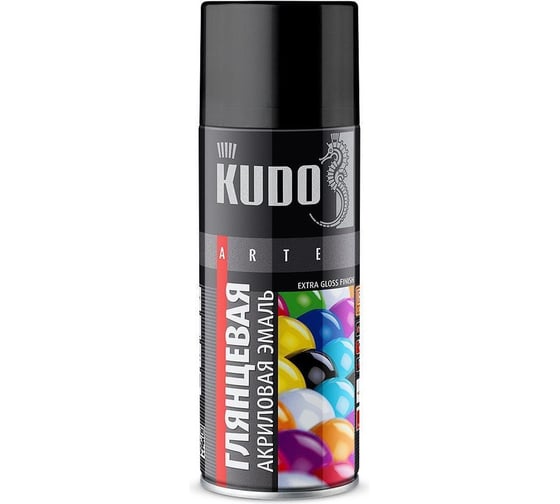 Эмаль универсальная KUDO хаки матовая RAL-6014 KU-1105