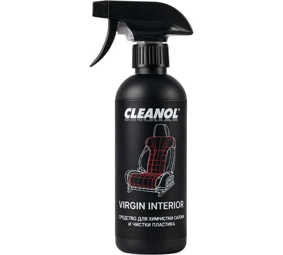 Средство для химчистки салона и чистки пластика Cleanol флакон 500 мл VIRGIN INTERIOR CLEANOL. 0.500/0011