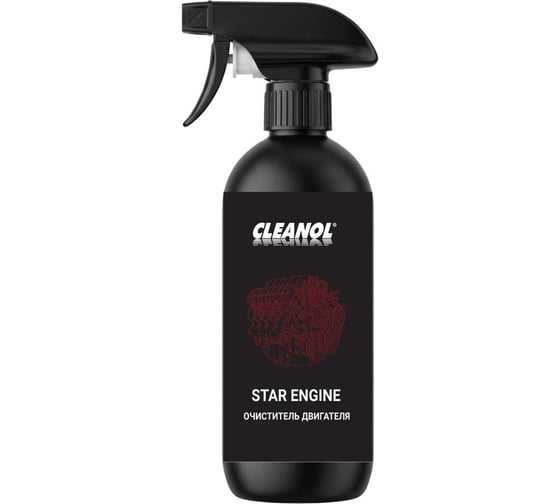 Очиститель двигателя флакон 500 мл STAR ENGINE CLEANOL 0.500/0009