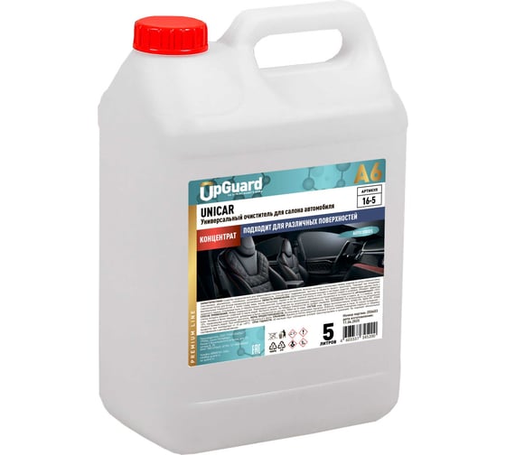 Универсальный очиститель для салона автомобиля UPGUARD A6 UniCar 5л 16-5