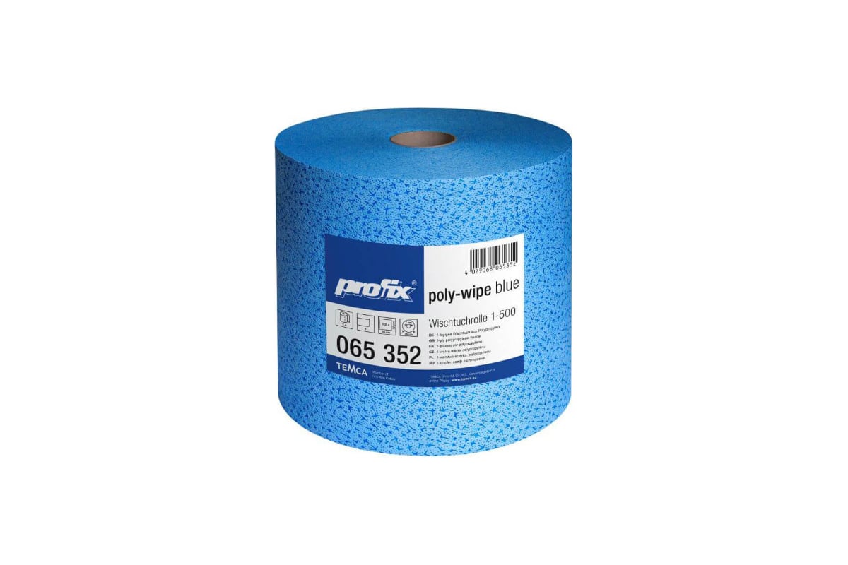 Нетканый протирочный материал Industrie Celtex Profix Poly-Wipe Blue .