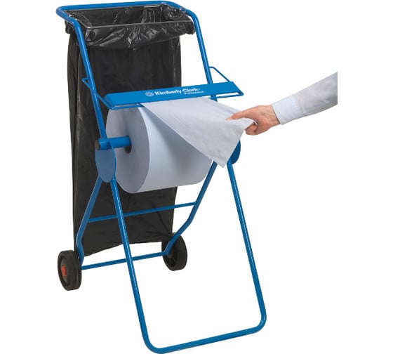 Протирочный материал для поверхностей Kimberly-Clark WypAll L10 рулон Jumbo, синий 7200