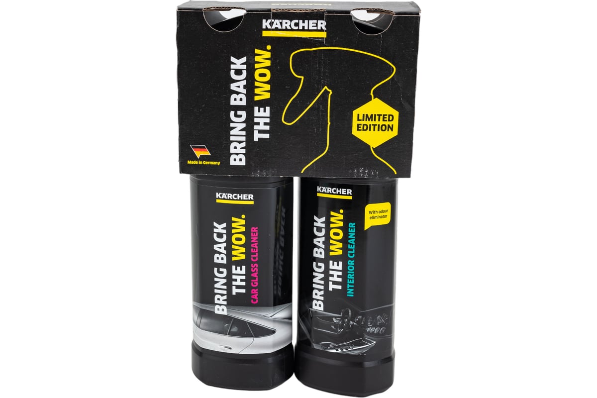 Комплект для чистки автомобиля Car Shampoo + Sample Karcher 6.296-168.0