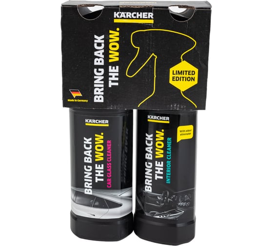 Комплект для чистки автомобиля Car Shampoo + Sample Karcher 6.296-168.0