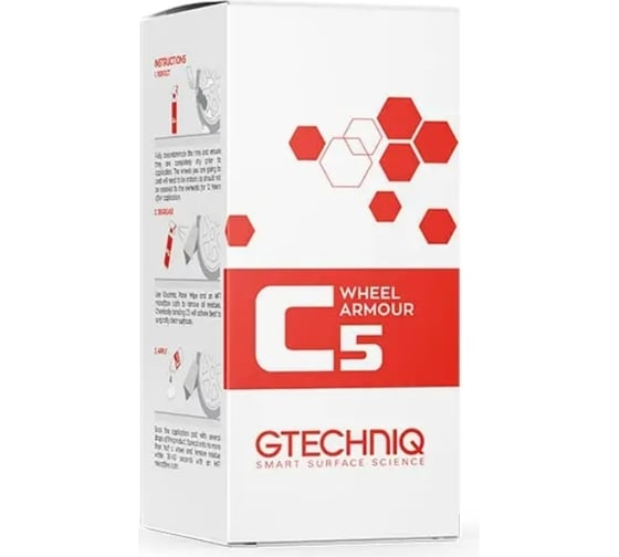 Защитное покрытие для колесных дисков GTechniq C5 Wheel Armour C5, 30 мл 052460