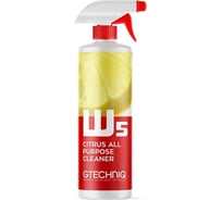 Универсальный очиститель GTechniq W5 Citrus All Purpose Cleaner W5, 500 мл 052778