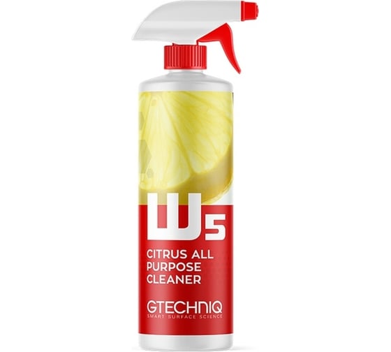 Универсальный очиститель GTechniq W5 Citrus All Purpose Cleaner W5, 500 мл 052778