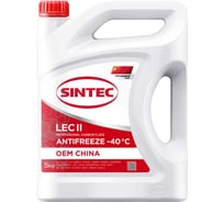 Антифриз Sintec Antifreeze OEM China OAT red -40 5кг 6145011