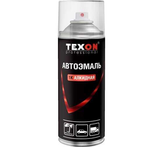 Ремонтная автоэмаль TEXON 1К рубин 110, аэрозоль 520 мл ТХ651604