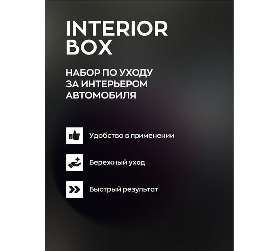 Набор для ухода за интерьером салона Smart Open набор автохимии, автокосметики INTERIOR BOX 15IB